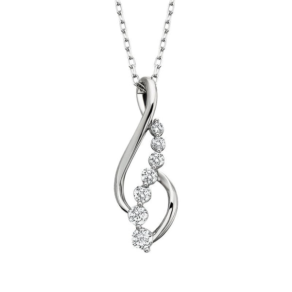Sale! Journey Diamond Pendant .25TW