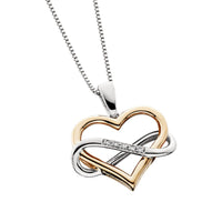 Sale! Infinity Heart Diamond Pendant