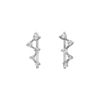 Diamond Threader Earring .20tw