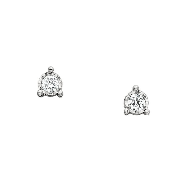 Sale! White Sapphire Stud Earrings