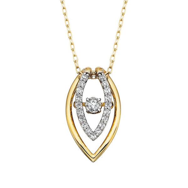 Sale! Diamond Dancer Pendant .15tw