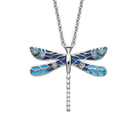 Sale! Enamel Dragonfly Pendant