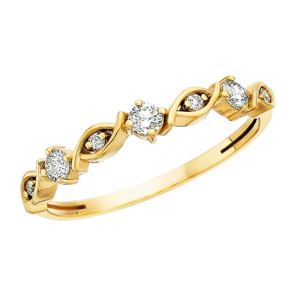 Sale! Decorative Diamond Stack Band