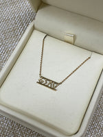 14K Yellow Gold "God Is Greater than the Highs and Lows" Necklace