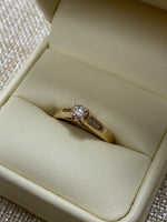 PURCHASE IN-STORE ONLY - 14K Yellow Gold .33CTW Diamond Ring