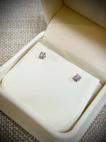 14K White Gold .25tw Diamond Stud Earrings